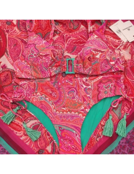 Narciso bikini ferretto C + pareo-foulard chiffon