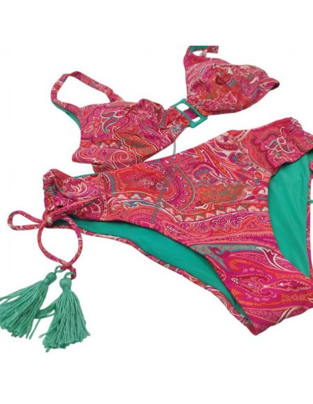 Narciso bikini ferretto C + pareo-foulard chiffon