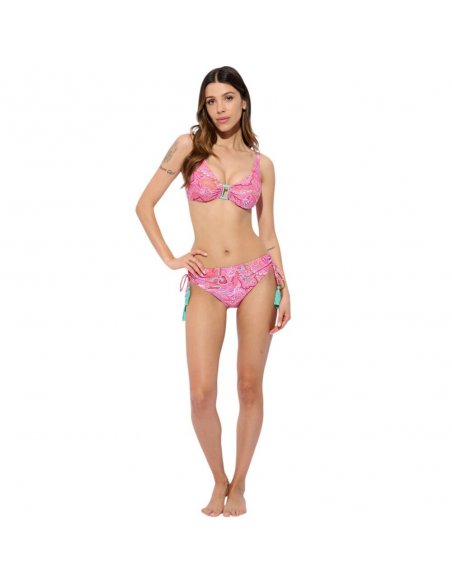 Narciso bikini ferretto C + pareo-foulard chiffon