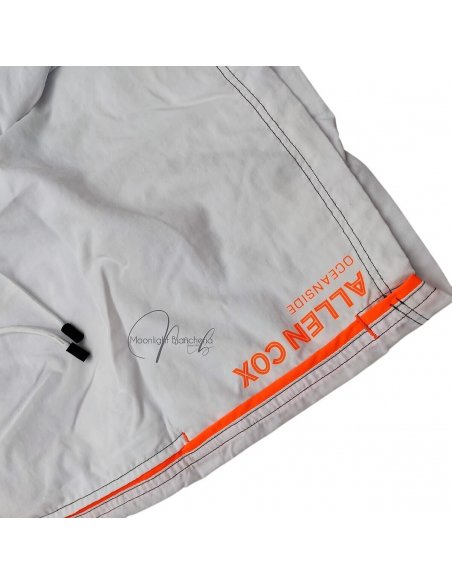 Short mare bianco con laccetti ALLEN COX Costume Uomo