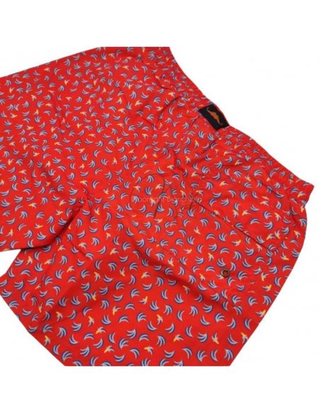 Dandy short mare con tasche rosso DANDY IRONIC SOCKS Costume Uomo