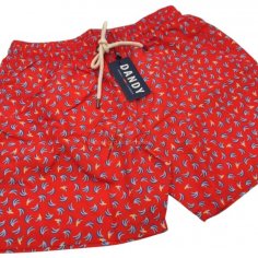Dandy short mare con tasche rosso DANDY IRONIC SOCKS Costume Uomo