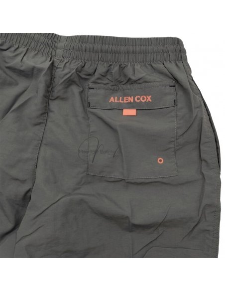 Short mare uomo grigio con laccetti